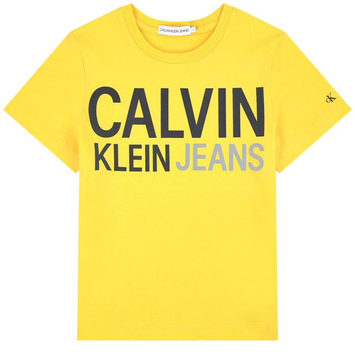 Calvin Klein Shirt short sleeve stamp logo Ye Shirts short mrs