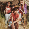 Jongens Baby Short sleeve Alec van Z8 in de kleur Bombay brown/Beasty black in maat 86.
