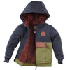 Jongens Borgvest Freek van Z8 in de kleur Real steel in maat 140/146.