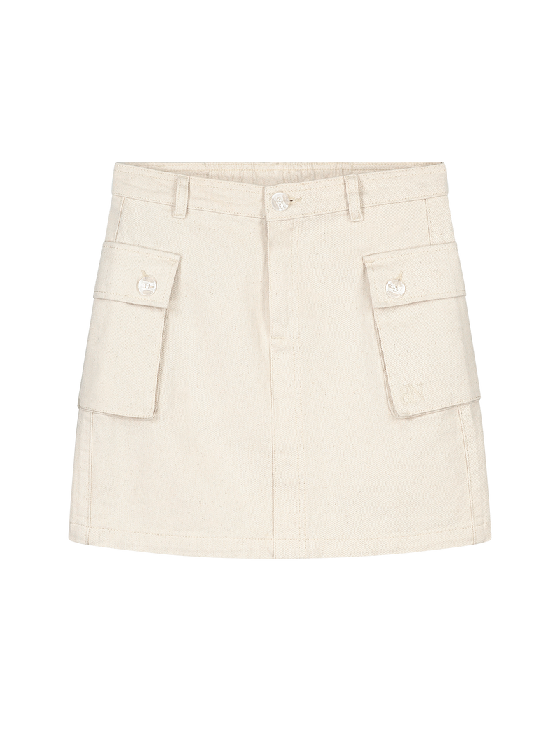 Nik & Nik Raven Cream Skirt