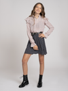 Meisjes Camille Cissy Skirt van Nik & Nik in de kleur Black in maat 176.