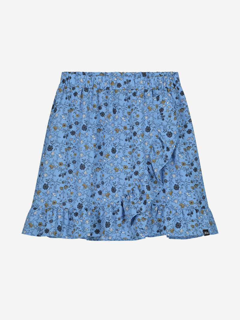 Meisjes Bracha Skirt van Nik & Nik in de kleur Fresh Blue in maat 176.
