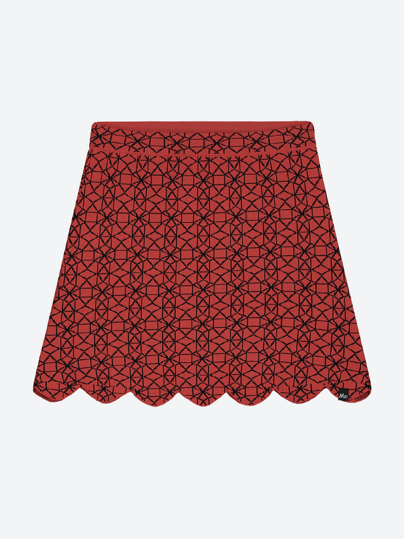 Meisjes Alexis Skirt van Nik & Nik in de kleur Rouge in maat 176.