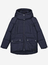 Meisjess Jetly Puffer van Nik & Nik in de kleur Royal Blue in maat 176.