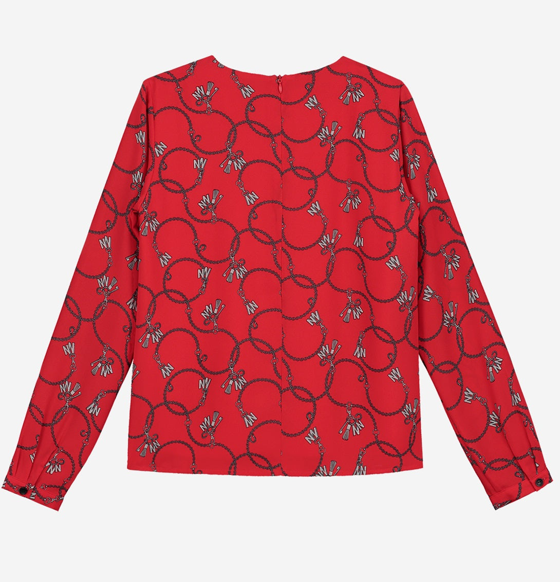 Nik & Nik Top lange mouw Chainy Obby Top