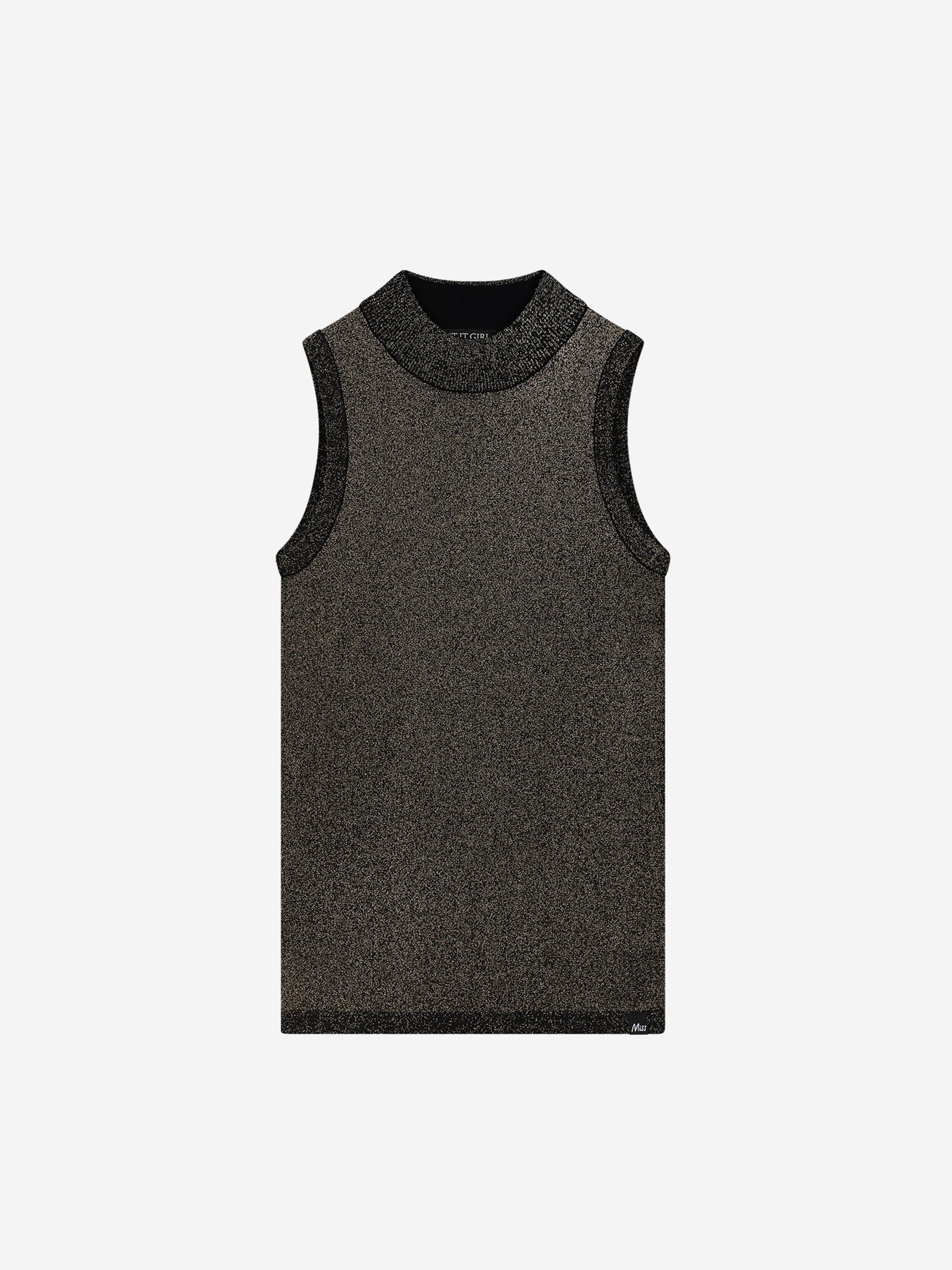 Nik & Nik Gwen Halter Lurex Top