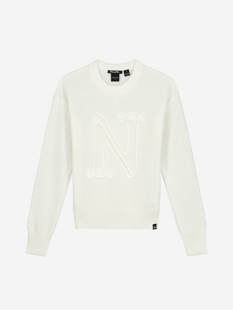 Nik & Nik Neomara Pullover Off White