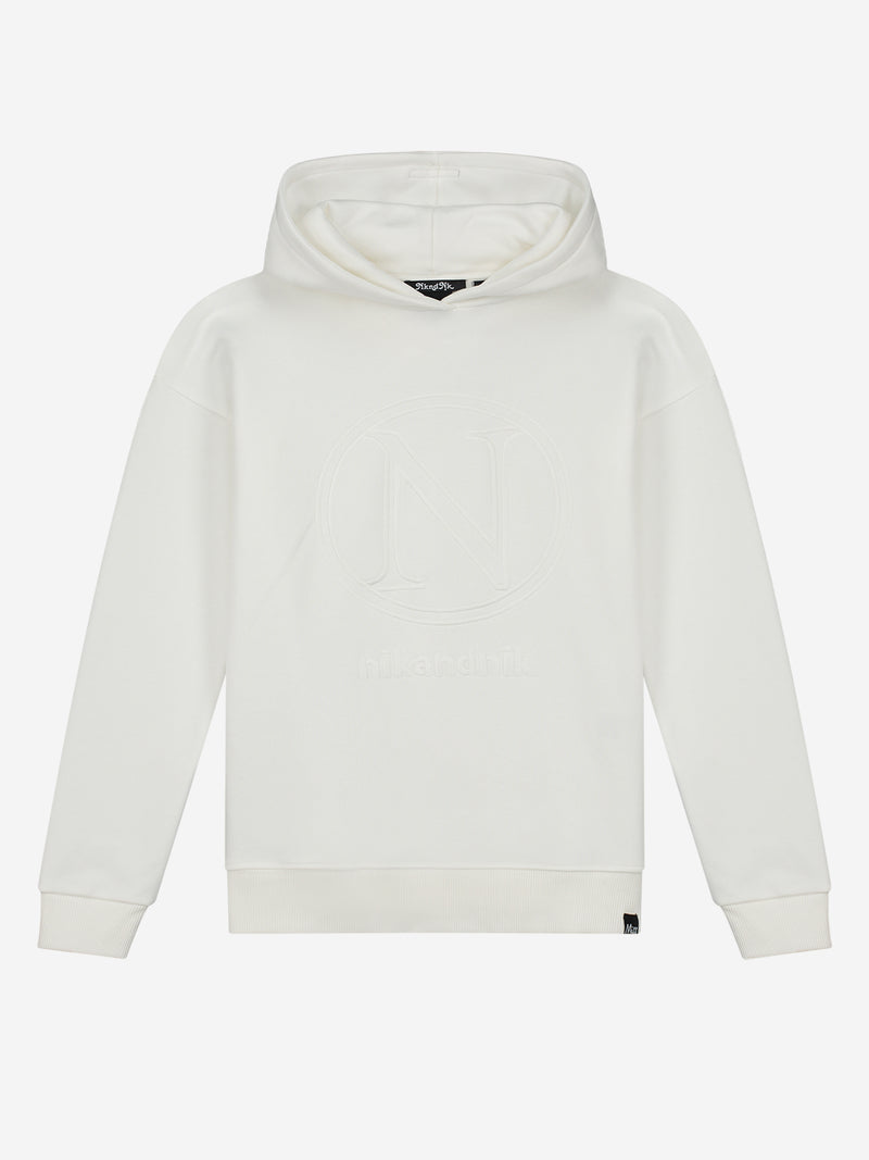Nik & Nik Vida Hoodie Off White
