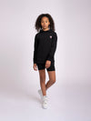 Meisjes Paradise Hoodie van Nik & Nik in de kleur Black in maat 176.