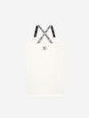 Nik & Nik Spaghetti Top off-white