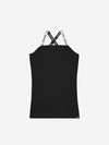 Nik & Nik Spaghetti Top black