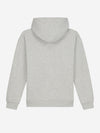 Meisjes Rosanna Hoodie van Nik & Nik in de kleur Ultra Light Grey Melange in maat 176.