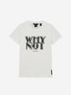 Meisjes Why Not T-Shirt van Nik & Nik in de kleur Off White in maat 176.
