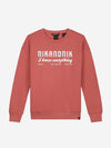 Meisjes Everything Sweater van Nik & Nik in de kleur Retro Pink in maat 176.