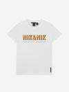 Meisjes More Love T-shirt van Nik & Nik in de kleur Off White in maat 176.