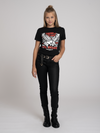 Meisjes Taking T-shirt van Nik & Nik in de kleur Black in maat 176.