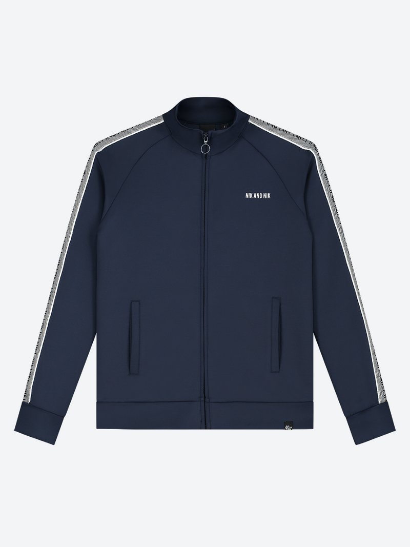 Meisjes Gabrielle Track Jacket van Nik&Nik in de kleur Blauw in maat 176.
