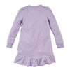 Meisjes Jurk lange mouw Holly van Z8 in de kleur Lila love in maat 140/146.