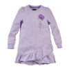 Meisjes Jurk lange mouw Holly van Z8 in de kleur Lila love in maat 140/146.