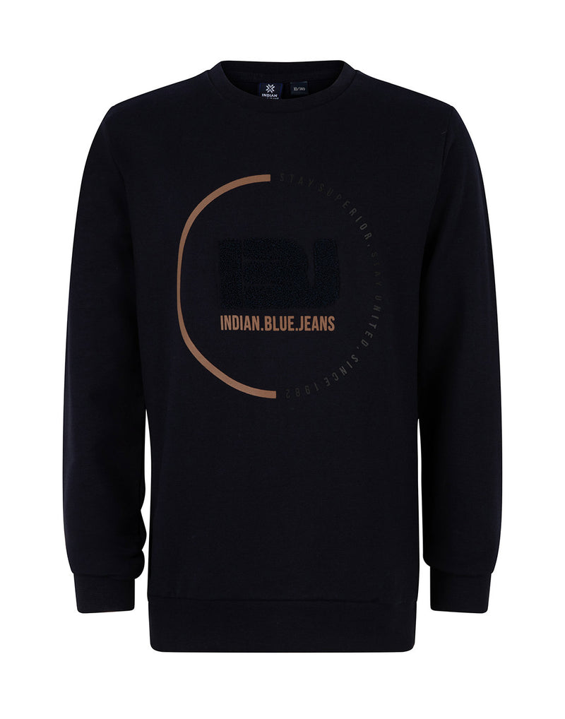Indian Blue Jeans Sweater Crewneck Ibj Towel