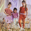 Meisjes Long sleeve Alexis van Z8 in de kleur Funky violet/Happy henna in maat 140/146.