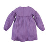Meisjes Jurk lange mouw Jonne van Z8 in de kleur Purple power in maat 140/146.
