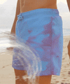 Sea'sons Swimshorts Main Cherry-Blue