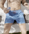 Sea'sons Swimshorts Doodle Teal-Pink