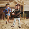 Jongens Baby Joggingbroek Dorian van Z8 in de kleur Summer bleached in maat 86.
