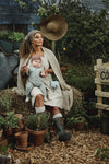 Jongens Longsleeve Lucio van Z8 Newborn in de kleur Glowing tan/Rainy day in maat 74.