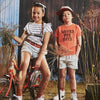 Jongens Korte broek Kristoff van Z8 in de kleur Summer bleached in maat 140.