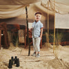 Jongens Joggingbroek Andy van Z8 in de kleur Summer bleached in maat 140.