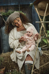 Meisjes Boxpakje Mijas van Z8 Newborn in de kleur Lotus lush/AOP in maat 68.