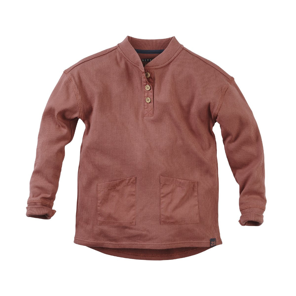 Jongens Sweater Mitch van Z8 in de kleur Red rust in maat 140/146.
