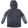 Jongens Winterjas Perito van Z8 in de kleur Real steel in maat 140/146.