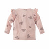 Meisjes Longsleeve Rhonda van Z8 Newborn in de kleur Lotus lush/AOP in maat 74.
