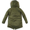 Meisjes Winterjas Rosanne van Z8 in de kleur Army amor in maat 140/146.