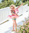 Swim Essentials - Rose gouden flamingo zwemband