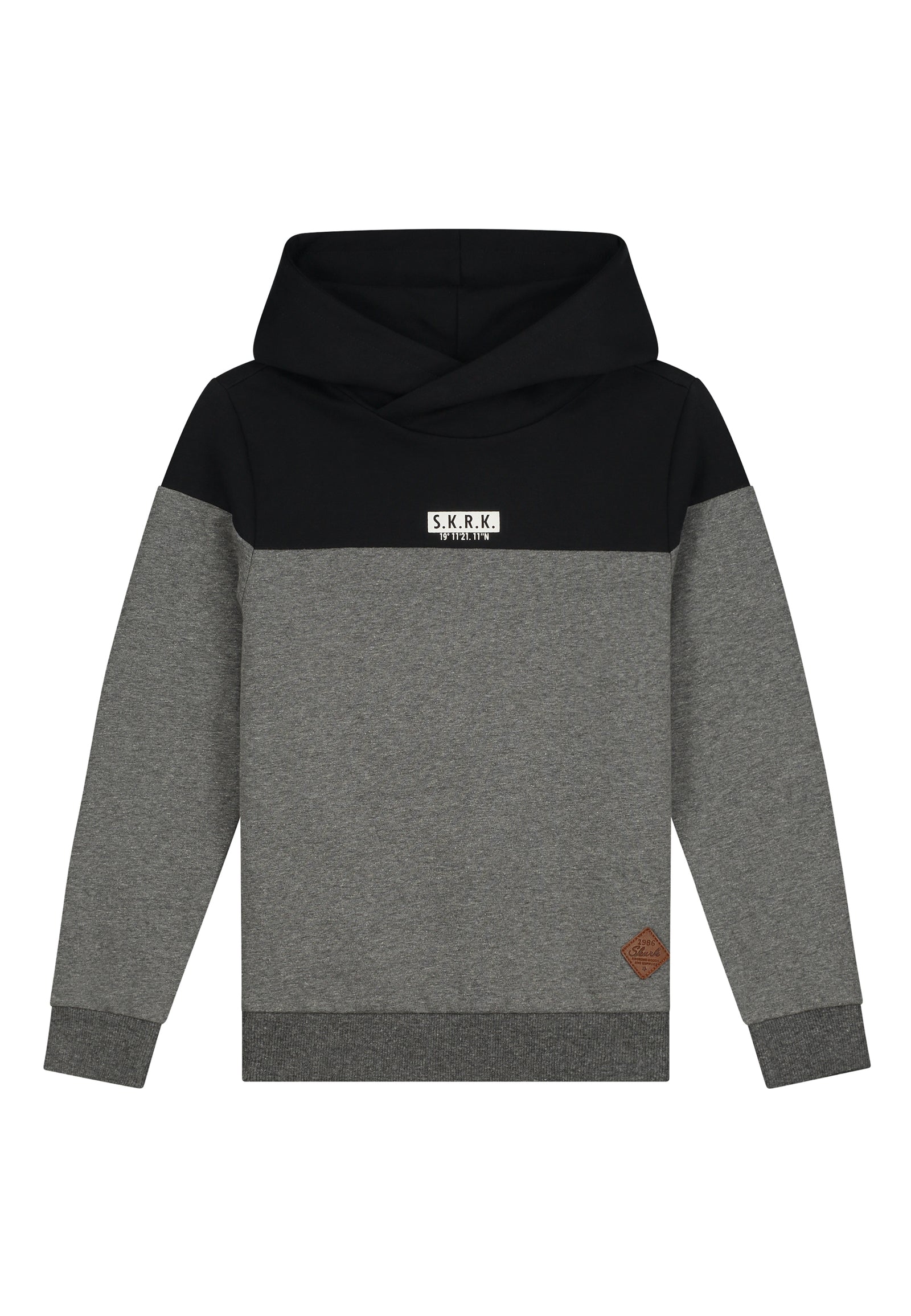 Skurk Hoodie Sieb Grey melange