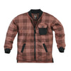 Jongens Longsleeve Sjakie van Z8 in de kleur Red rust/Check in maat 140/146.