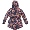 Meisjes Winterjas Sofie van Z8 in de kleur Lady gray/AOP in maat 140/146.