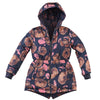 Meisjes Winterjas Sofie van Z8 in de kleur Lady gray/AOP in maat 140/146.