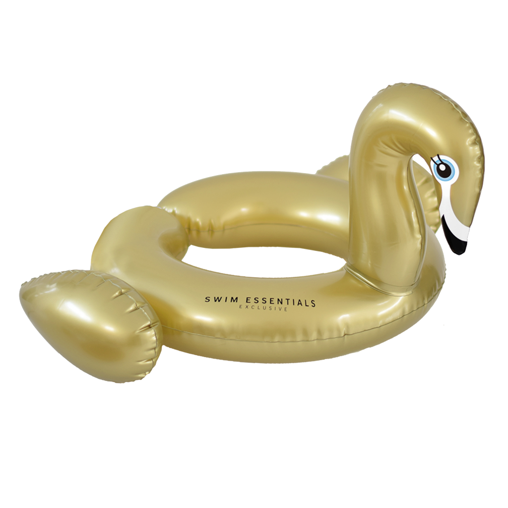Swim Essentials - Splitring gouden zwaan