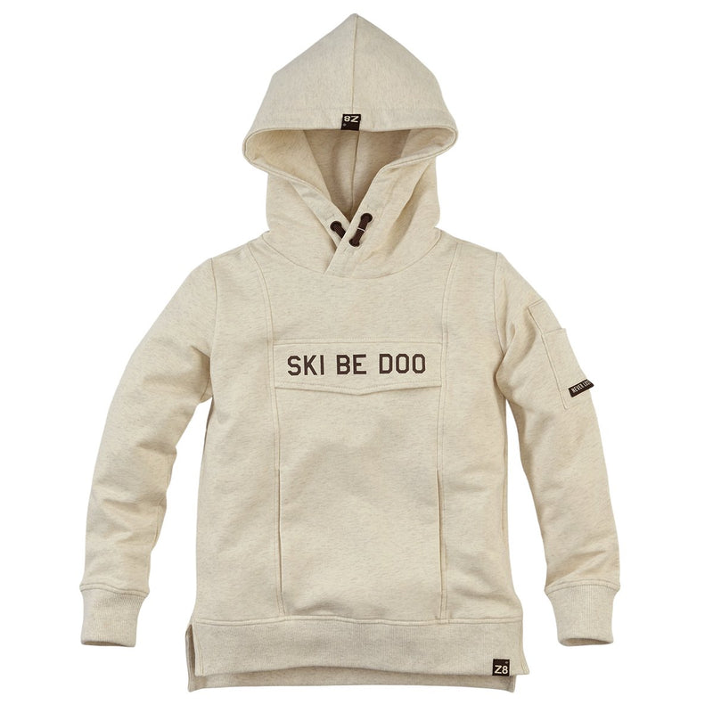 Jongens Hooded Sweater Stefan van Z8 in de kleur Woolly too in maat 140/146.