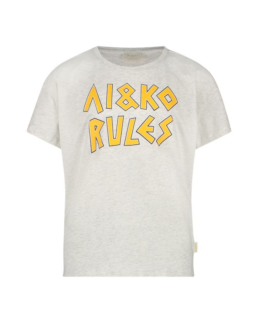 Meisjes T-shirt Steff Rules van Ai & Ko in de kleur 114300-LESBLANCS in maat 176.