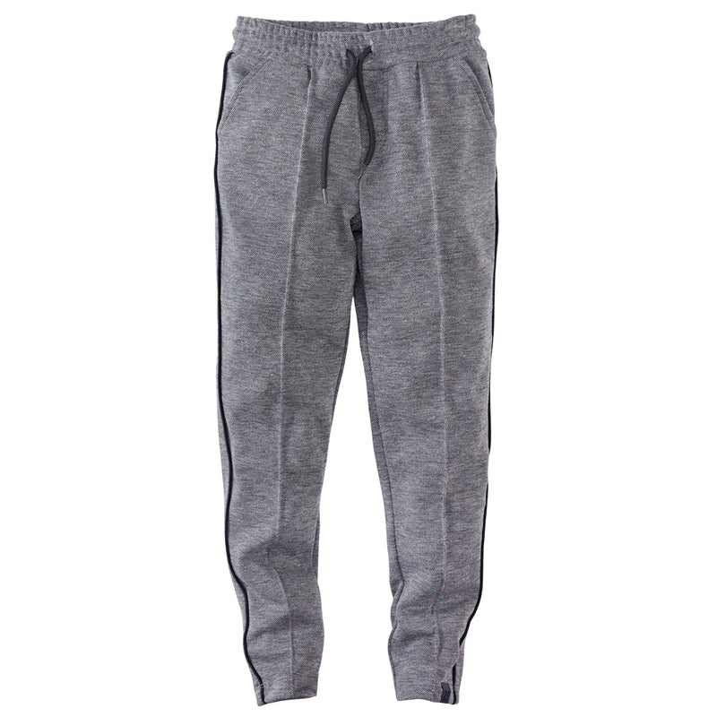 Jongens Joggingbroek Taco van  in de kleur Grey melange in maat 140.