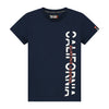 Skurk T-shirt Tristen Dark Blue