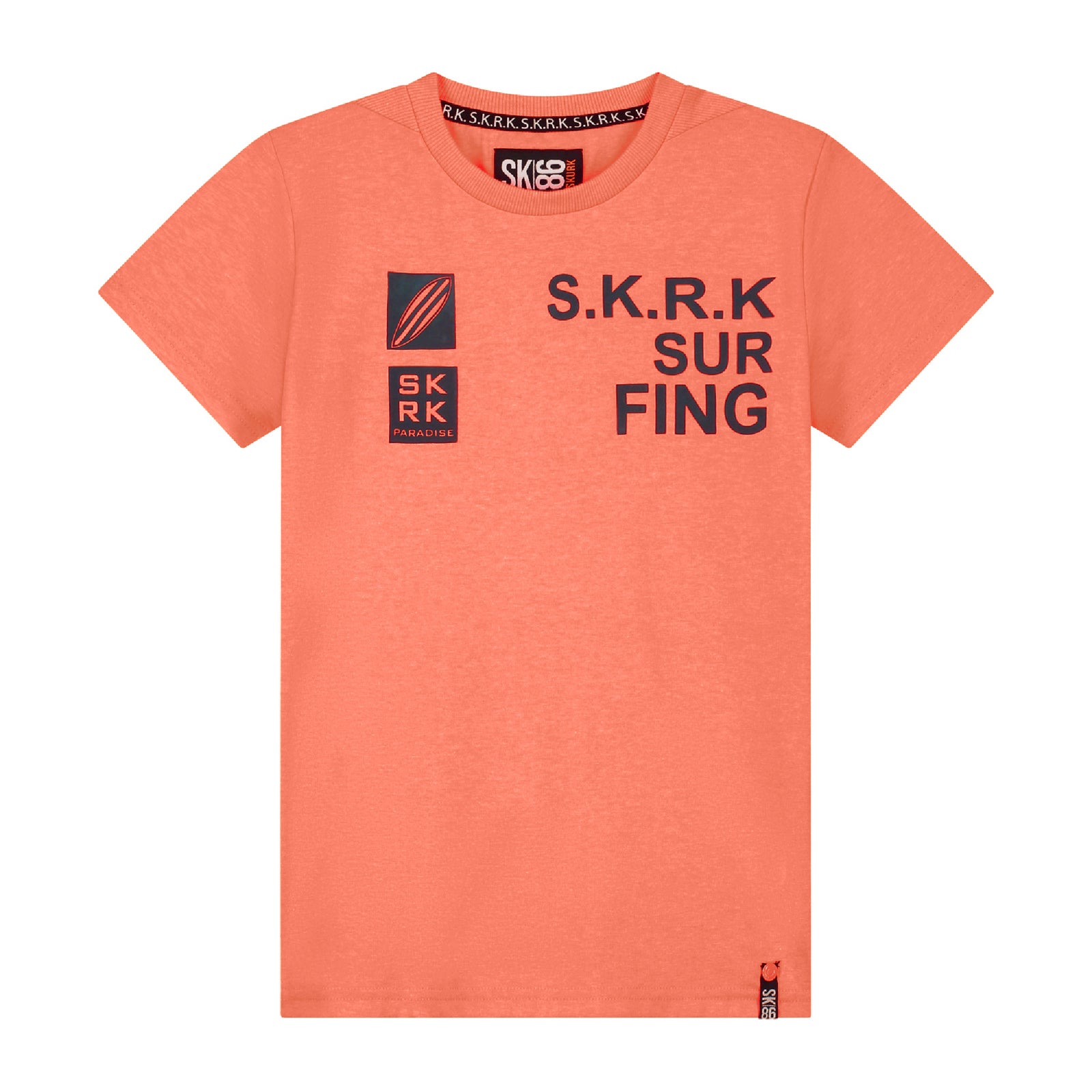 Skurk T-shirt Troy  Coral