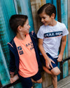 Skurk T-shirt Troy  Coral