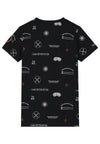 Skurk Tee Ty Black